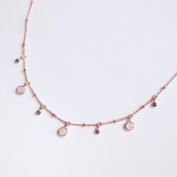 SOLEIL Necklace - Moonstone
