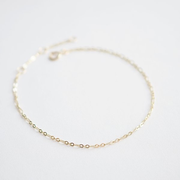 Link Chain Bracelet - 14K Yellow Gold