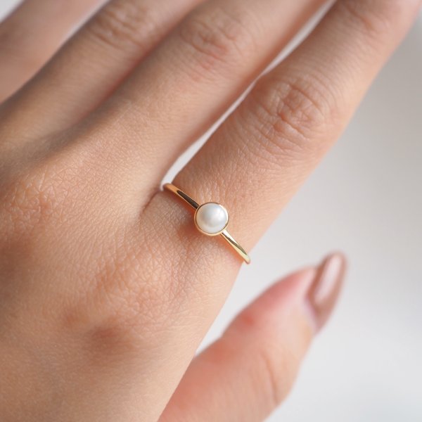 PEARLY Ring - Yellow Gold