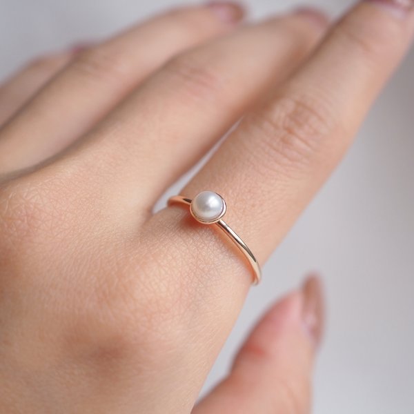 PEARLY Ring - Rose Gold