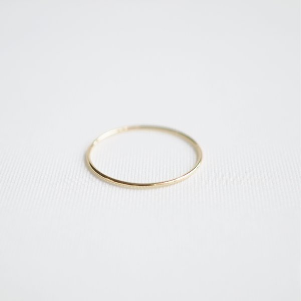 Plain Band Ring - 14K Yellow Gold