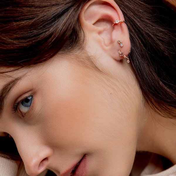 DEMI Barbell Earrings