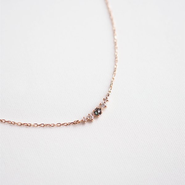 ESTELLA Diamond Necklace - 14K Rose Gold