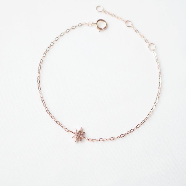 ESTHER Diamond Bracelet - 14K Rose Gold