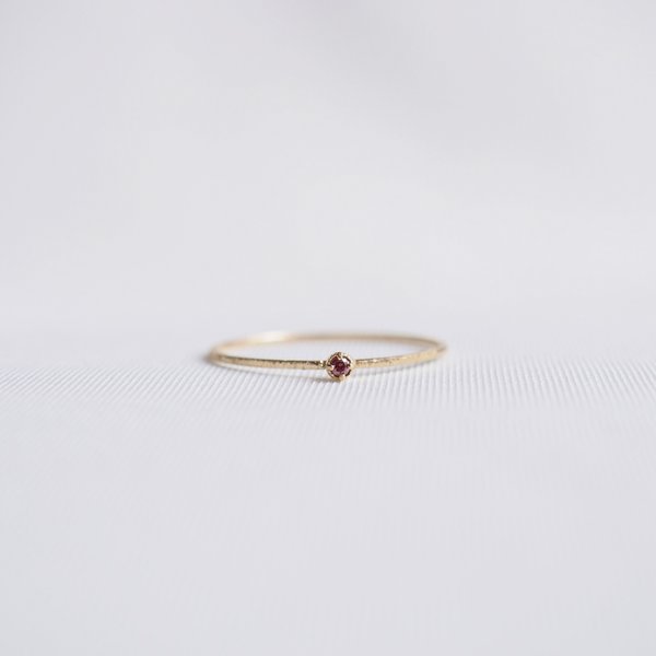 ELLE Pink Diamond Ring - 14K Yellow Gold