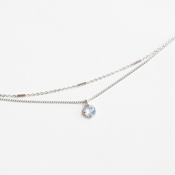 CARRISA Bracelet - Blue Topaz (Silver)