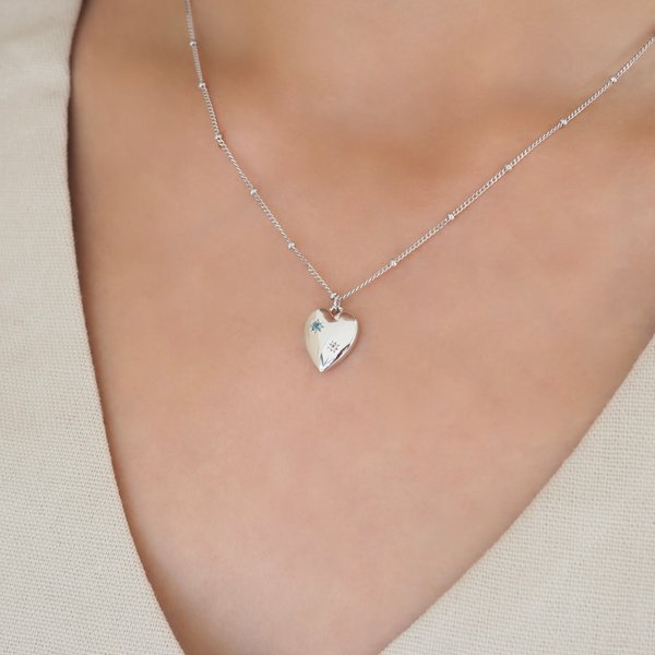 SHAYNE Necklace - London Blue Topaz (Silver)