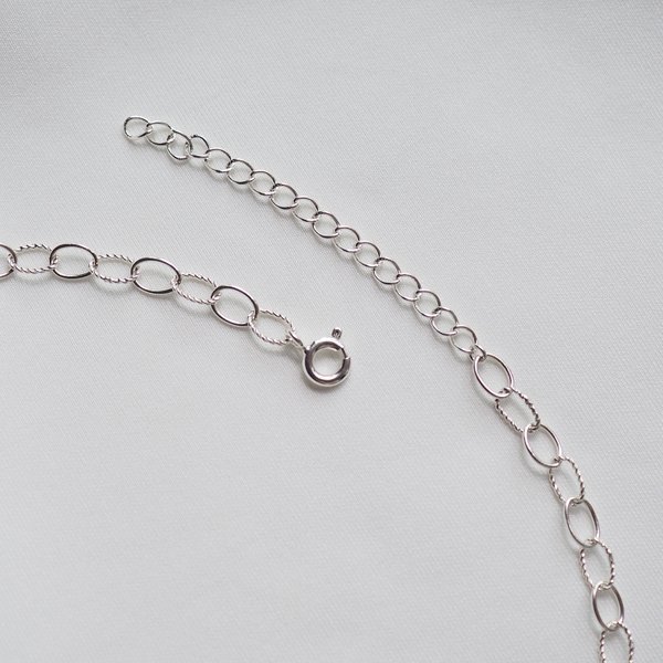 CONNIE Pearl Necklace - Silver