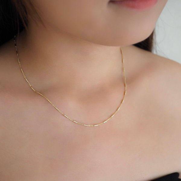 ANDREA Chain Necklace - Yellow Gold