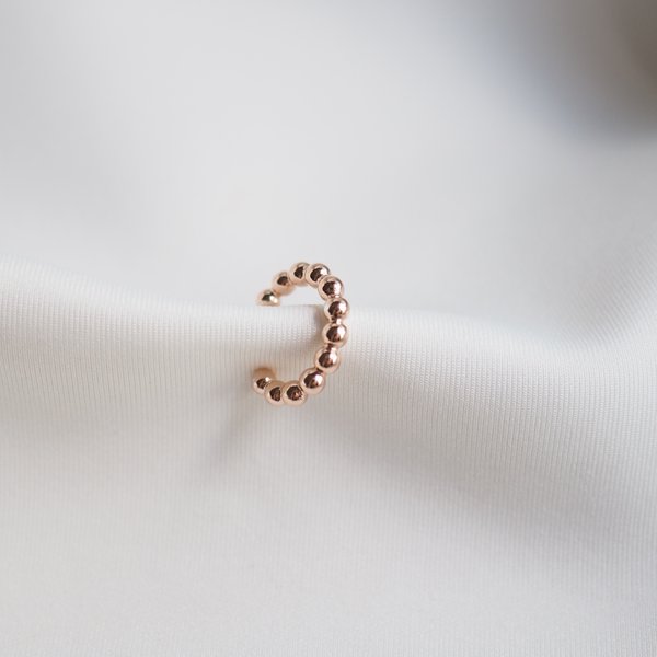 DOTTED Ear Cuff - (Silver/RoseGold/Yellow Gold)