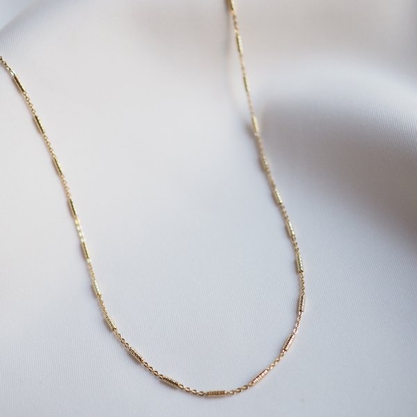 ANDREA Chain Necklace - Yellow Gold