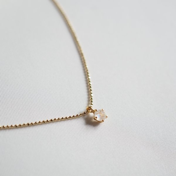 DAWN Necklace - Moonstone (Gold)