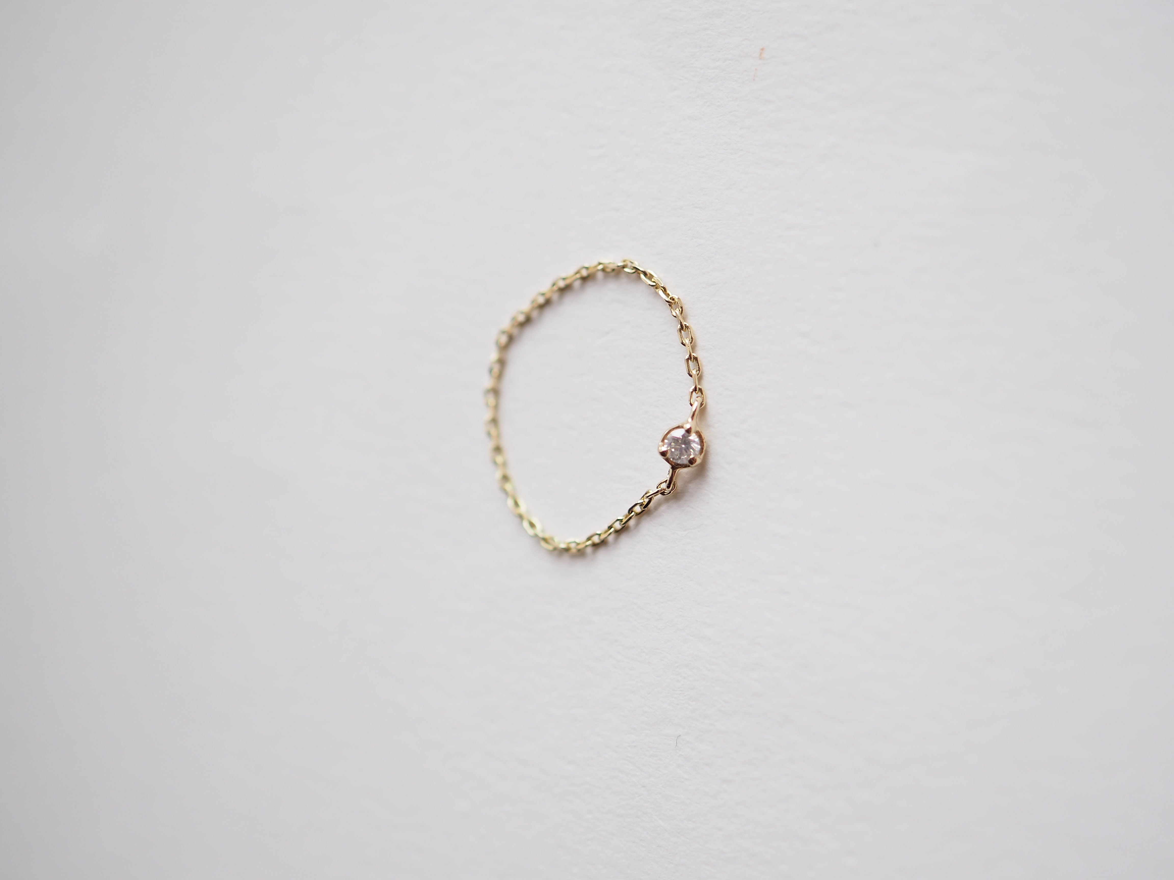 KAI Chain Ring - 14K Yellow Gold | Azen Jewelry