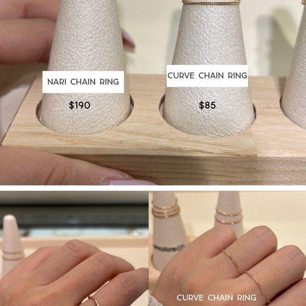 14KG Chain Ring (Nari & Curve)