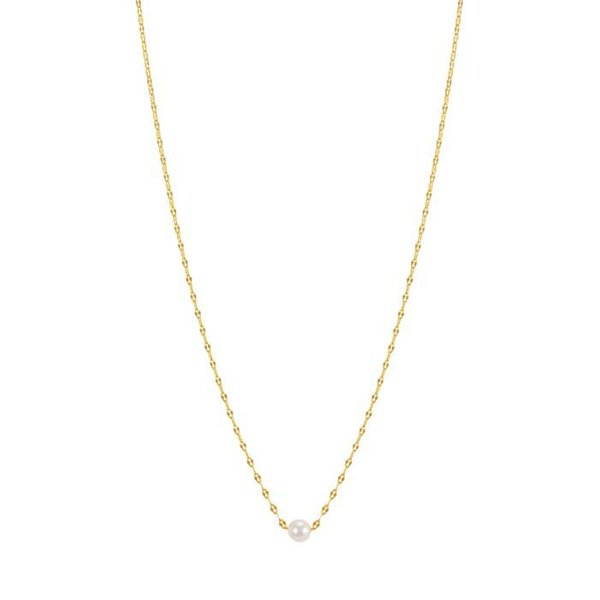 K-925Silver (EJN310) Pearl Necklace