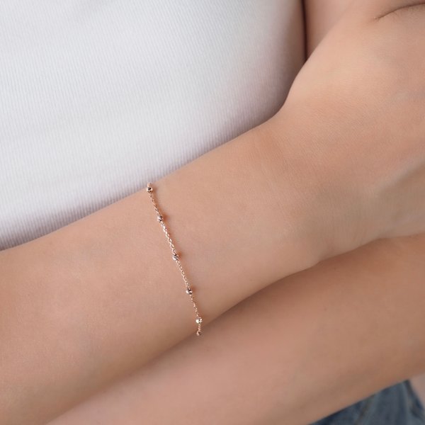 EUGENIA Chain Bracelet - Rose Gold