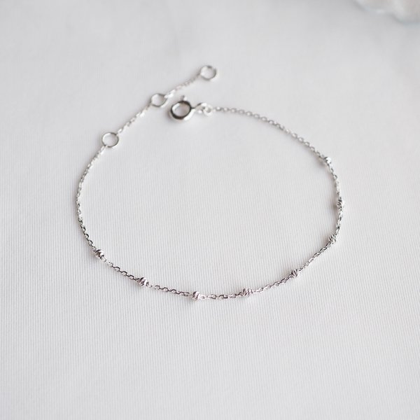 EUGENIA Chain Bracelet - Silver