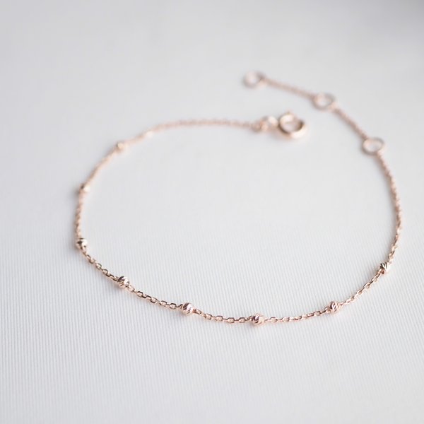 EUGENIA Chain Bracelet - Rose Gold