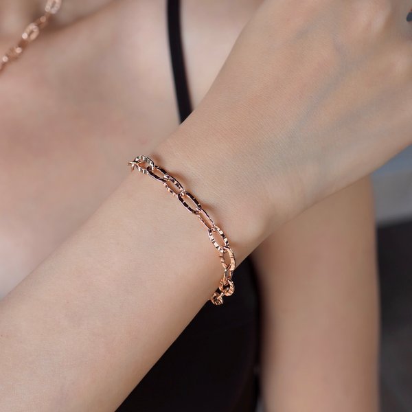 RINA Chain Bracelet - Rose Gold