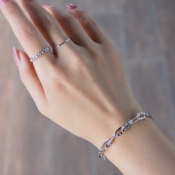RINA Chain Bracelet - Silver