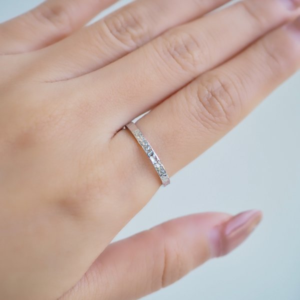 TEXTURED Ring - Silver