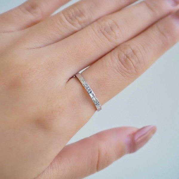 TEXTURED Ring - Silver