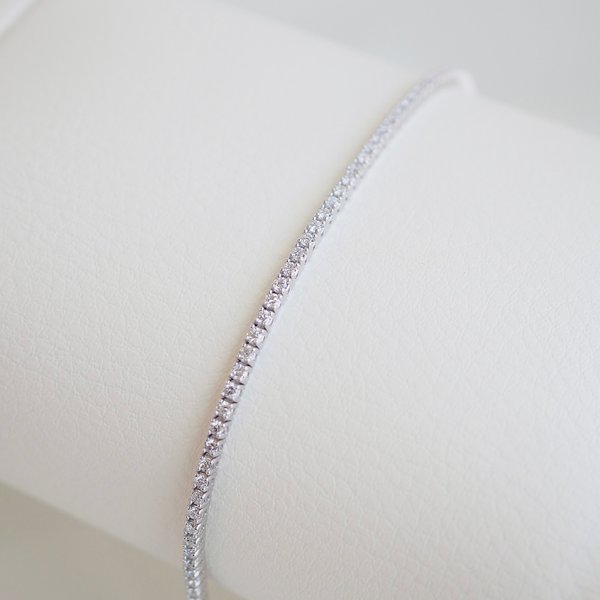 14K 1.5MM Tennis Bracelet - Lab Gown Diamond