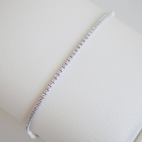 14K 1.5MM Tennis Bracelet - Lab Gown Diamond