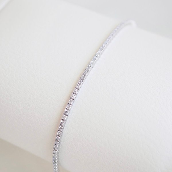 14K 1.5MM Tennis Bracelet - Lab Gown Diamond