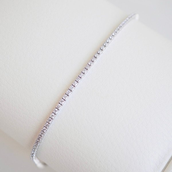 14K 1.5MM Tennis Bracelet - Lab Gown Diamond