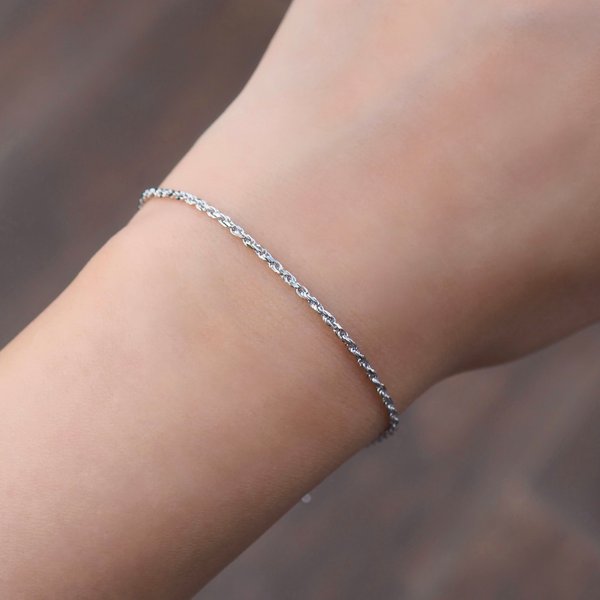 TWINE Chain Bracelet - Silver