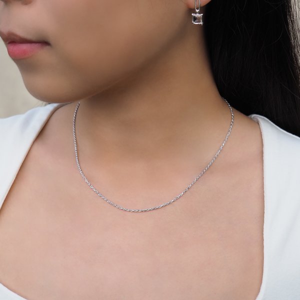 TWINE Chain Necklace - Silver