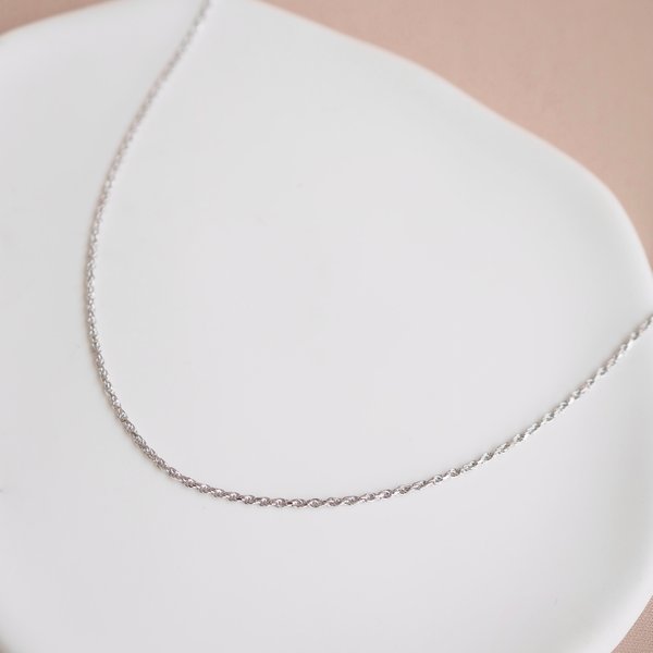 TWINE Chain Necklace - Silver