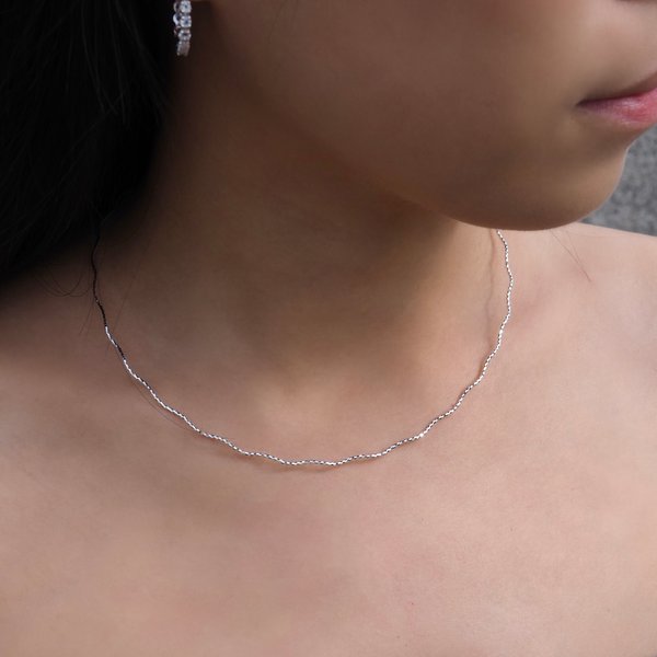 WAVE Necklace - Silver