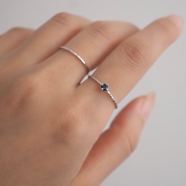 TIFFANY Ring - London Blue Topaz (Silver)