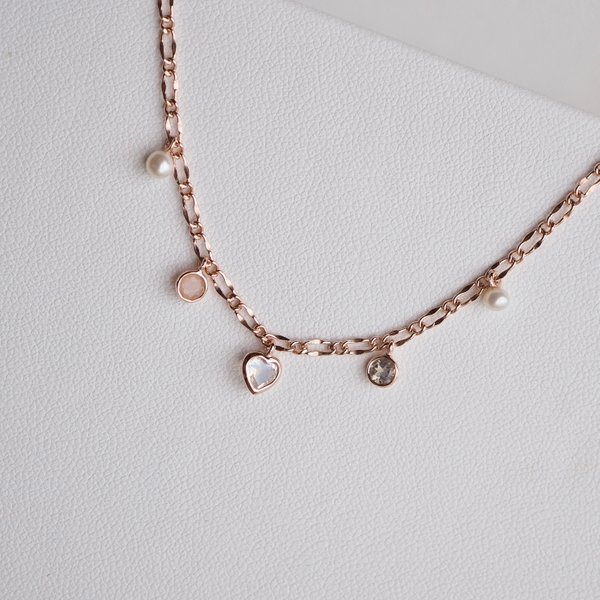 BLAIR Necklace - (Rose Gold)