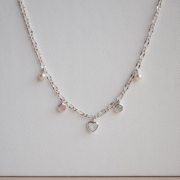 BLAIR Necklace - (Silver)