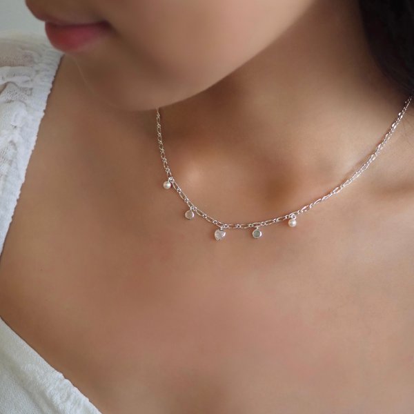 BLAIR Necklace - (Silver)