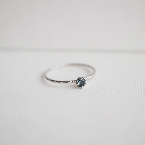 TIFFANY Ring - London Blue Topaz (Silver)