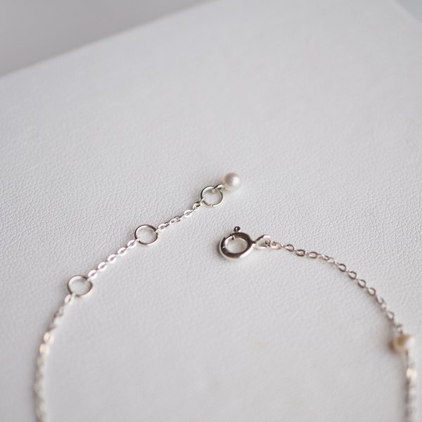 TIARA Bracelet - Moonstone (Silver)