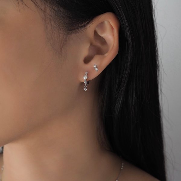 ASTERIA Huggies - Pearl (Silver)