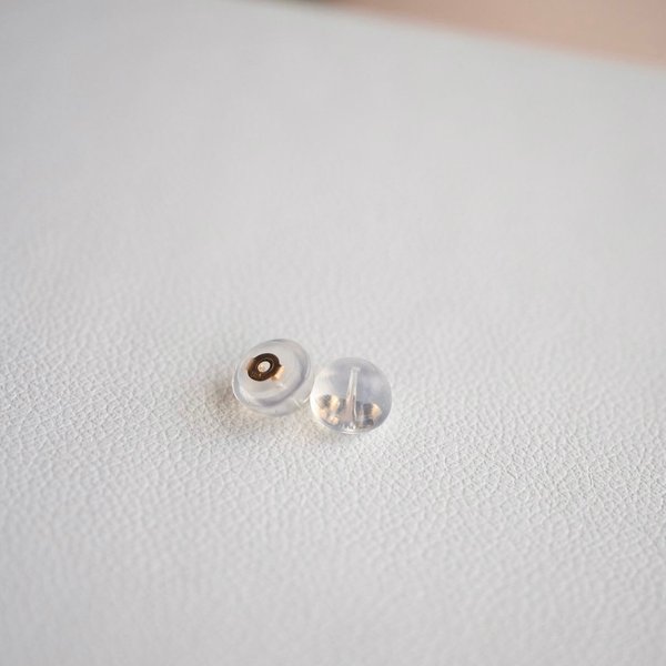 JANELLE Earrings - Champagne Diamond in 14K Yellow Gold