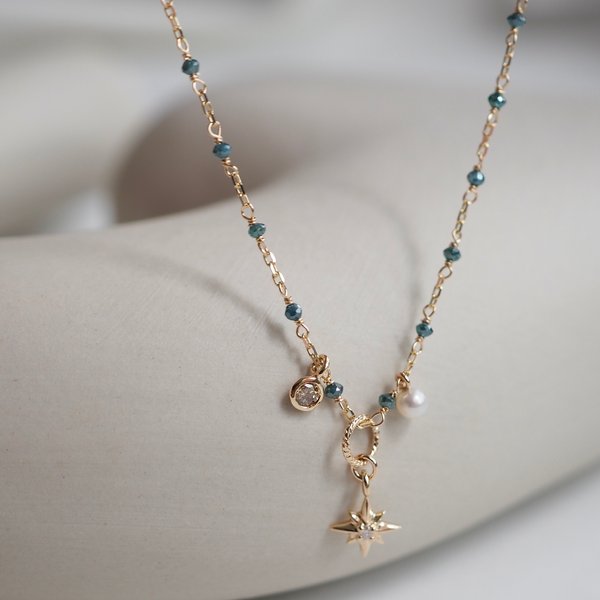 MATHILDA Necklace - 14K Yellow Gold