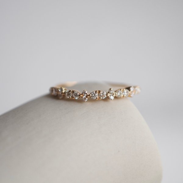 MAVIS Diamond Ring - 14K Yellow Gold