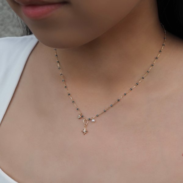 MATHILDA Necklace - 14K Yellow Gold