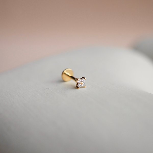 Mini Flora FlatBack Earrings