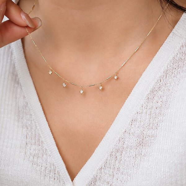 TAYLOR Necklace - (Yellow Gold)