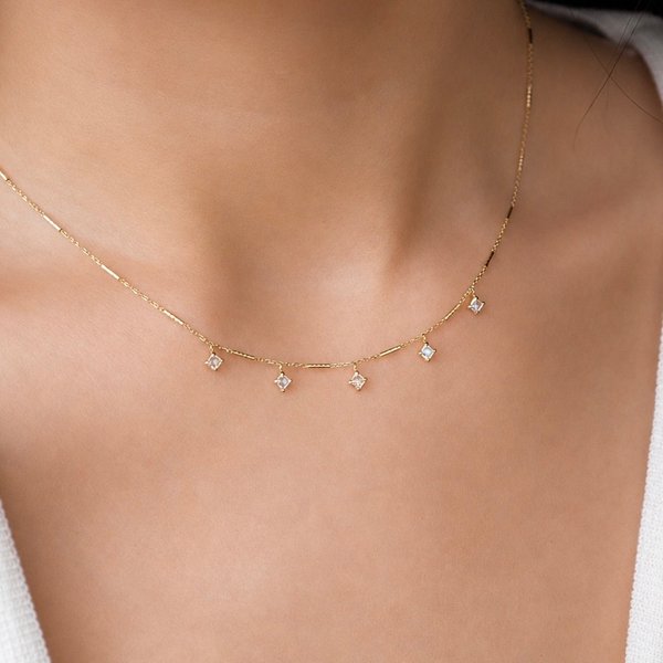 TAYLOR Necklace - (Yellow Gold)