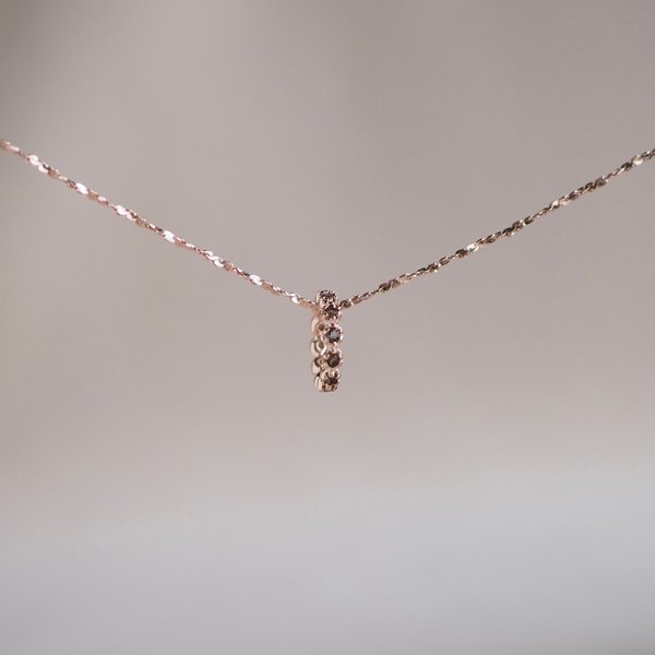 DARCY Ring Pendant - Smoky Quartz