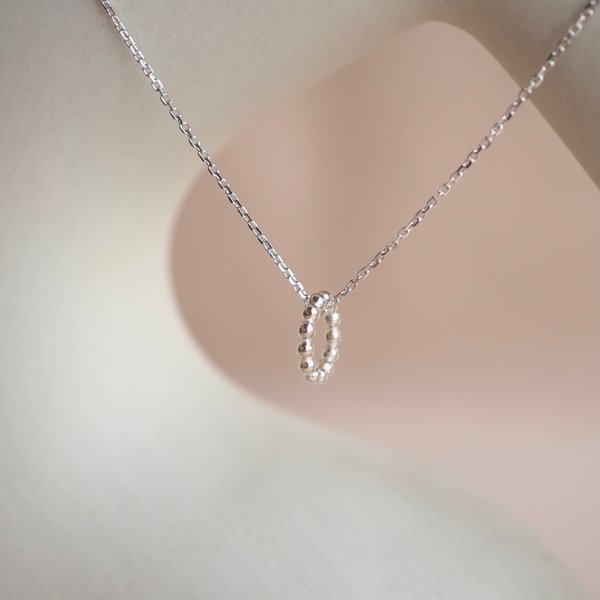 ROUND BEADS Ring Pendant